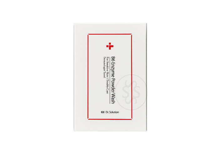 Ензимна пудра у формі стіку-саше з піридоксином та каламіном CU SKIN Dr.Solution B6 Enzyme Powder Wash Sachet 20 шт*1г