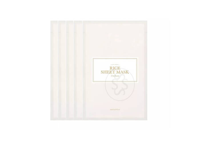 Увлажняющая тканевая маска с экстрактом риса I'M FROM Rice Sheet Mask 5 шт