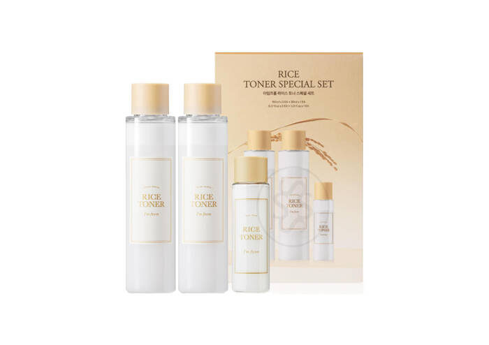 Набор увлажняющих рисовых тонеров I'M FROM Rice Toner Special Set 3 шт