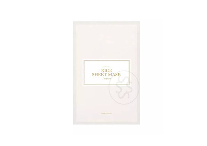 Зволожуюча тканинна маска з екстрактом рису I'M FROM Rice Sheet Mask 1 шт
