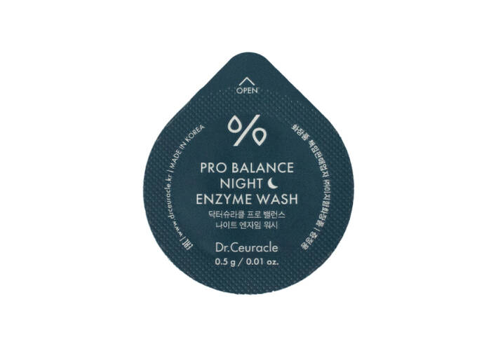 Вечірня ензимна пудра з пробіотиками DR. CEURACLE Pro-Balance Night Enzyme Wash 0.5 г