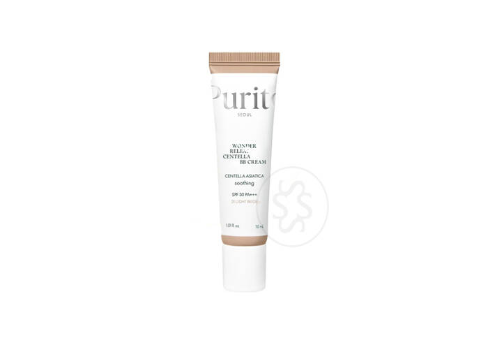 ВВ-крем с экстрактом центеллы PURITO Seoul Wonder Releaf Centella BB Cream Light Beige №21 30 мл