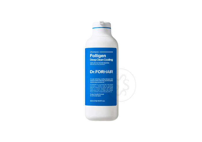 Глубоко очищаючий шампунь з эффектом охолодження DR.FORHAIR Folligen Deep Clean Cooling Shampoo 300 мл