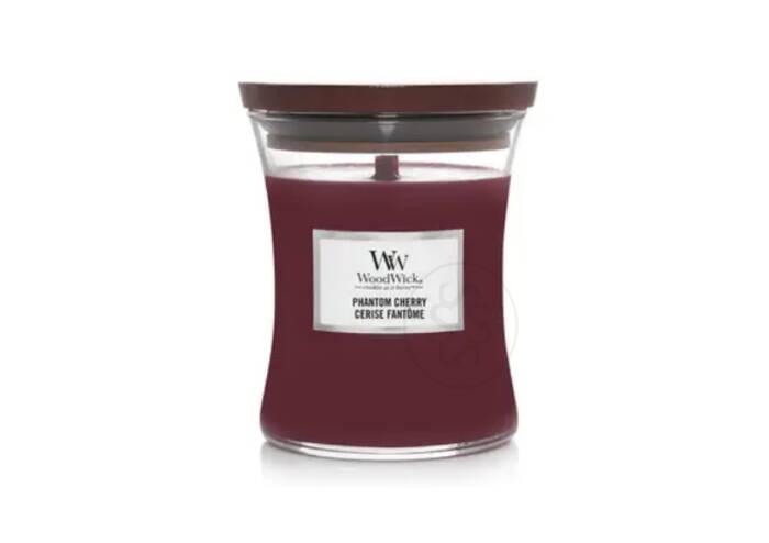 Ароматическая свеча с ароматом темной вишни и амбры WOODWICK Phantom Cherry 275 г