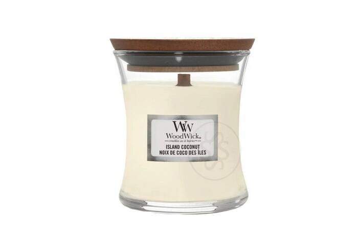 Ароматична свічка з ароматом кокоса та ананаса WOODWICK Island Coconut 85 г