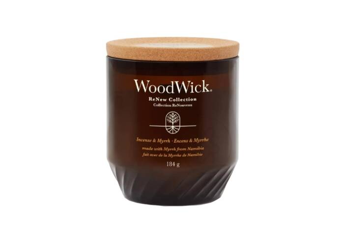 Свеча с ароматом пряностей WOODWICK ReNew Collection Incense and Myrrh 184 г