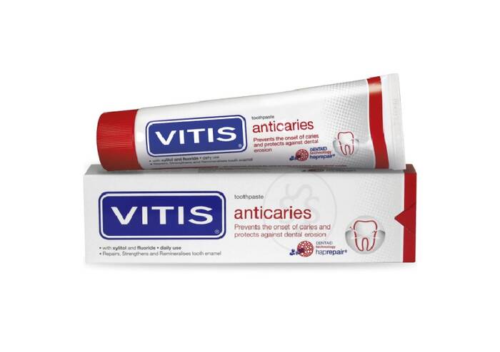 Зубна паста VITIS Anticaries 100 мл
