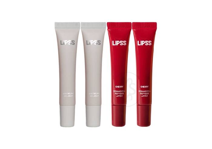 Набір блисків для губ LIPSS Sparkling Holiday and Cherry Lip Gloss 4 шт