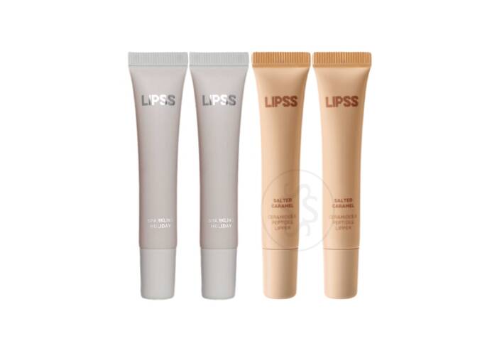 Набір блисків для губ LIPSS Sparkling Holiday and Salted Caramel Lip Gloss 4 шт