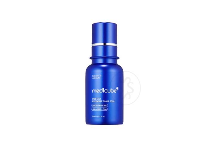 Сыворотка с экзосомами и спикулами для сужения пор MEDICUBE One Day Exosome Shot Pore Ampoule 2000