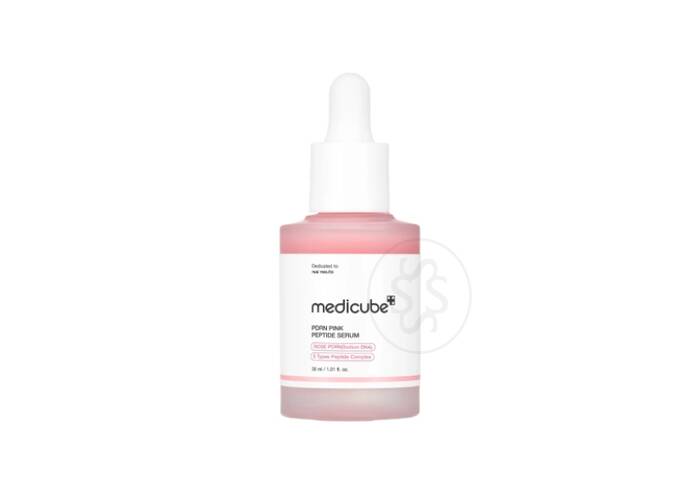 Відновлювальна сироватка з молекулами ДНК та рожевими пептидами MEDICUBE PDRN Pink Peptide Serum 30 мл