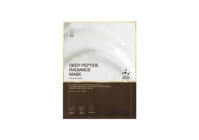 Глибоко зволожувальна маска з пептидами MEDICUBE Deep Peptide Radiance Mask 27 мл