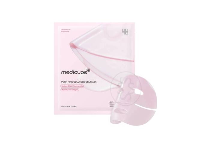 Гідрогелева маска з PDRN та колагеном MEDICUBE PDRN Pink Collagen Gel Mask 28 г