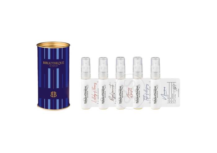 Тестовий набір парфумів BIBLIOTHEQUE DE PARFUM Set Soft and Floral 5х3 мл