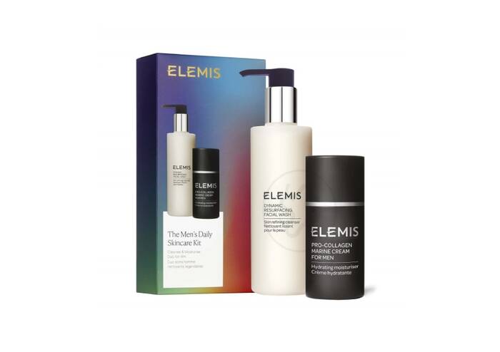 Подарочный набор для очистки и увлажнения лица ELEMIS The Men's Skincare Cleanse & Moisturise Duo