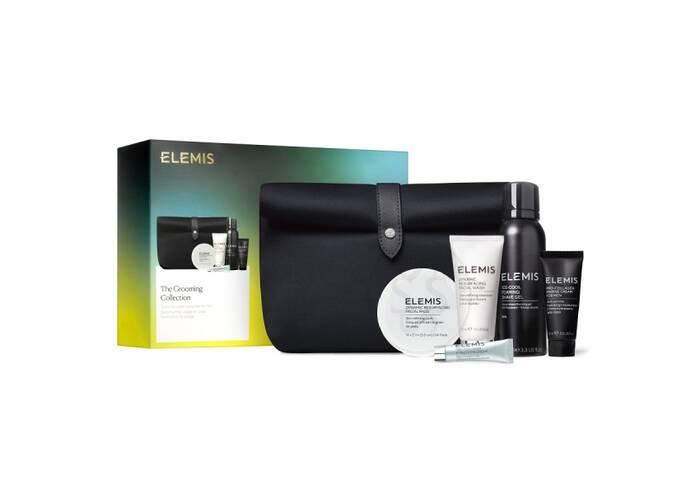 Чоловічі бестселери для обличчя та тіла у люкс косметичці ELEMIS The Grooming Collection Travel Skincare Favourites for Him