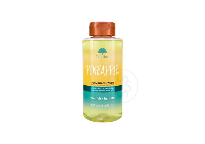 Гель для душу з ароматом ананаса TREE HUT Pineapple Foaming Gel Wash 532 мл