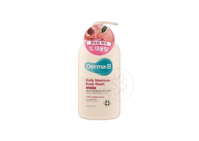 Гель для душу DERMA-B Daily Moisture Body Wash Fresh Peach 1000 мл