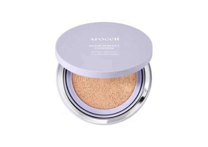 Тональний кушон з ефектом сяйва AROCELL Glow Perfect Cushion SPF 50+ PA+++ №21,15 г