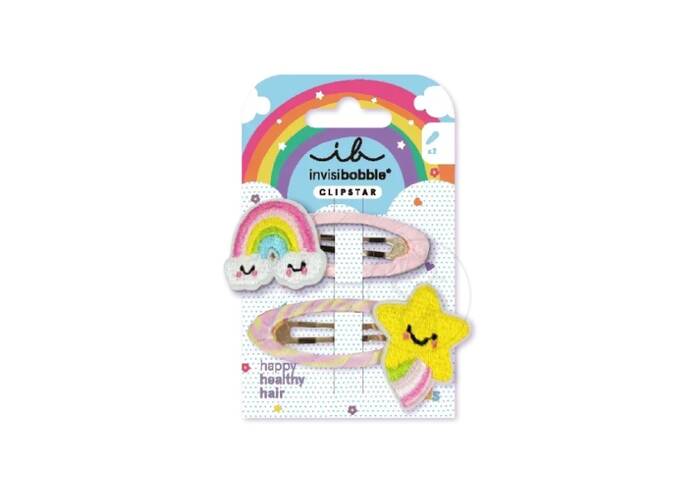 Заколки для волосся INVISIBOBBLE Clipstar Kids Happy Sky 2 шт