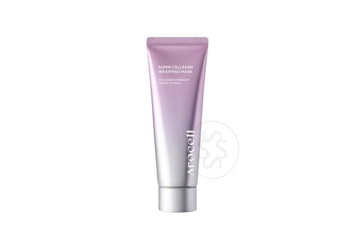 Маска-пленка с коллагеном для увлажнения и лифтинга AROCELL Super Collagen Wrapping Mask 80 мл