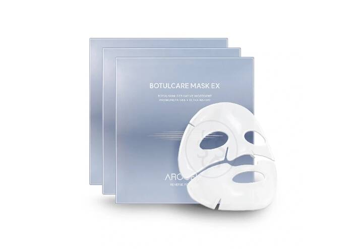 Гідрогелева маска з ботулінічним поліпептидом та колагеном AROCELL Botulcare Mask EX 4 шт