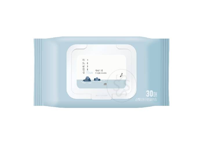 Очищувальні серветки з морською водою ROUND LAB 1025 Dokdo Cleansing Tissue 30 шт
