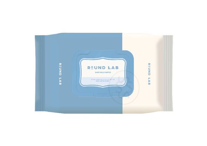 Дитячі очищувальні серветки ROUND LAB Baby Mild Wet Wipes 20 шт