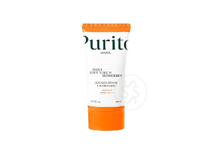 Солнцезащитный крем с керамидами PURITO Daily Soft Touch Sunscreen SPF 50+ PA++++ 60 мл