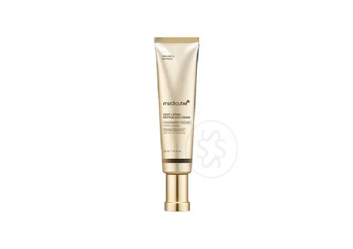 Подтягивающий крем контура глаз с пептидным комплексом MEDICUBE Deep Lifting Peptide Eye Cream 30 мл