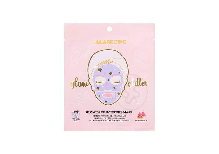 Гідрогелева маска для зволоження шкіри LALARECIPE Glow Face Moisture Mask 1 шт