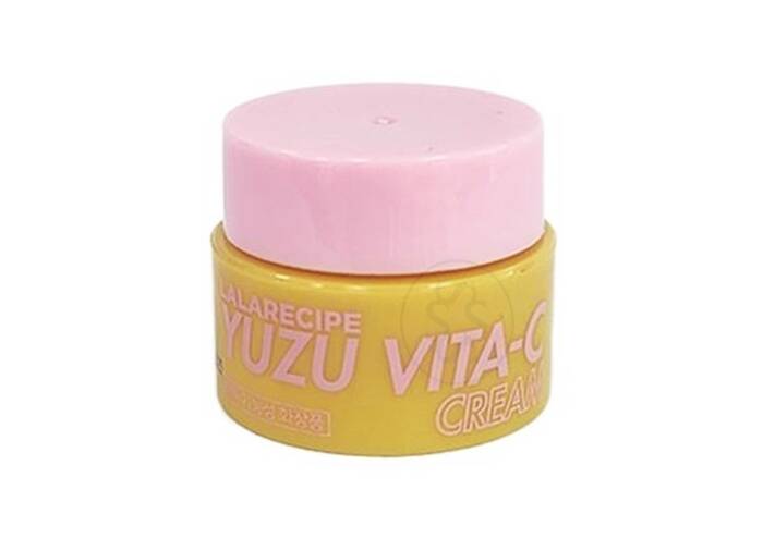 Освітлюючий крем з ніацинамідом 5% та екстрактом юдзу LALARECIPE Yuzu vita C Cream 3 мл
