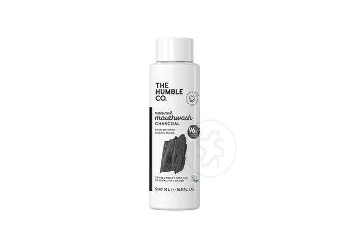 Ополіскувач з вугіллям THE HUMBLE CO Mouthwash Charcoal 500 мл