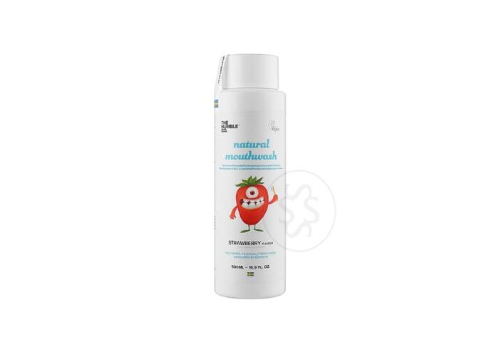 Детский ополаскиватель со вкусом клубники THE HUMBLE CO Mouthwash Kids Strawberry 500 мл