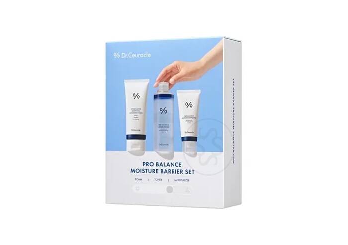 Набор для увлажнения и обновления барьера кожи DR. CEURACLE Pro Balance Moisture Barrier Set