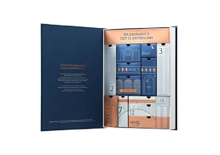 Подарунковий набір косметики "Адвент-календар" DR. CEURACLE Advent Calendar