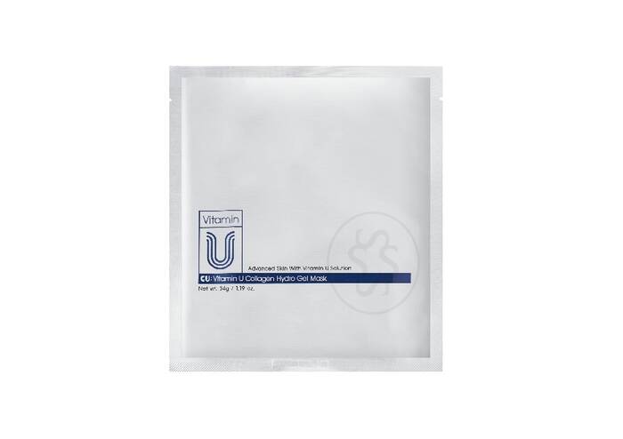 Гідрогелева маска для сяйва шкіри CU SKIN Vitamin U Collagen Hydro Gel Mask 1 шт