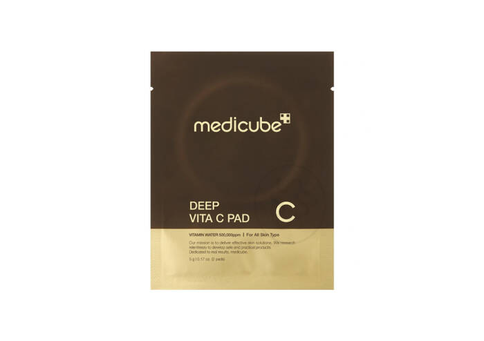 Освітлювальні відновлювальні пади з вітаміном C MEDICUBE Deep Vita C Pad 2 шт