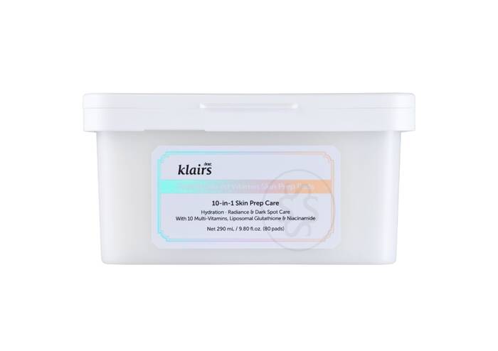 Пади для обличчя з вітаміном С DEAR, KLAIRS Freshly Juiced Vitamin Skin Prep Pads 80 шт