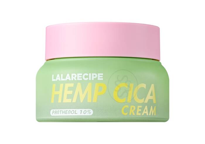 Зволожуючий крем з екстрактом насіння коноплі LALARECIPE Hemp Cica Cream 50 мл