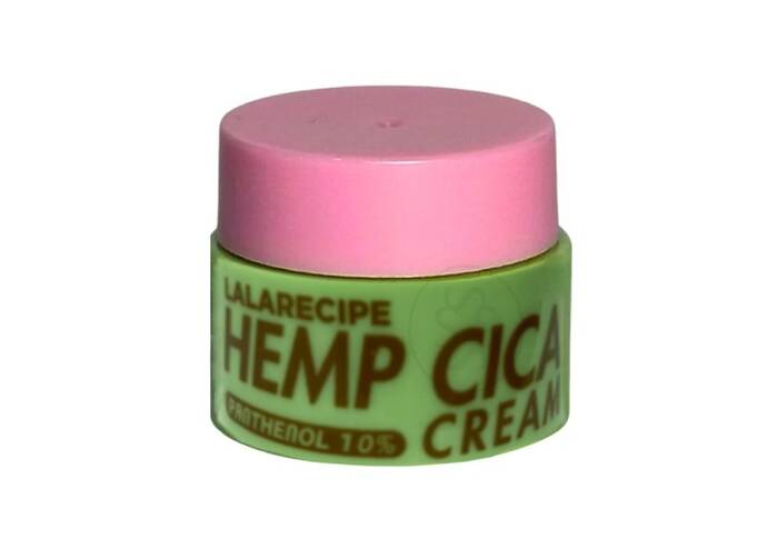 Зволожуючий крем з екстрактом насіння коноплі LALARECIPE Hemp Cica Cream 5 мл