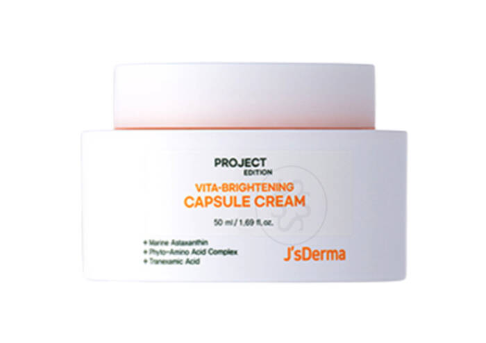 Вітамінний крем JS DERMA Project Edition Vita-Brighening Capsule Cream 50 мл