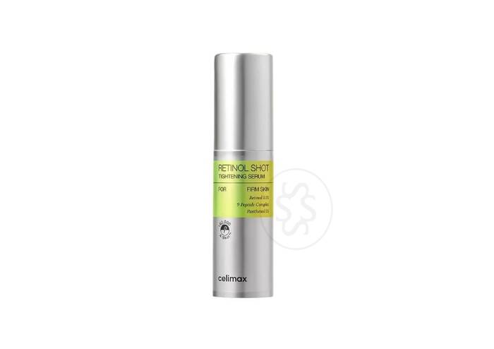 Сироватка для обличчя з ретинолом 0.1% і пептидами CELIMAX The Vita-A Retinol Shot Tightening Serum 30 мл