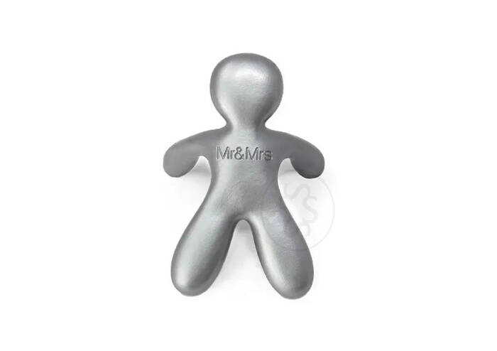 Ароматизатор в авто MR&MRS FRAGRANCE Cesare Blister Orange & Sandal Wood - Silver