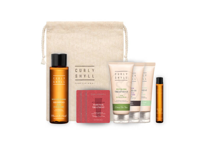 Набір мініатюр зволожуючий CURLYSHYLL Deluxe Travel Kit