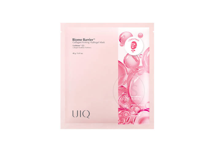 Гідрогелева маска з колагеном UIQ Biome Barrier Collagen Firming Hydrogel Mask 40 г