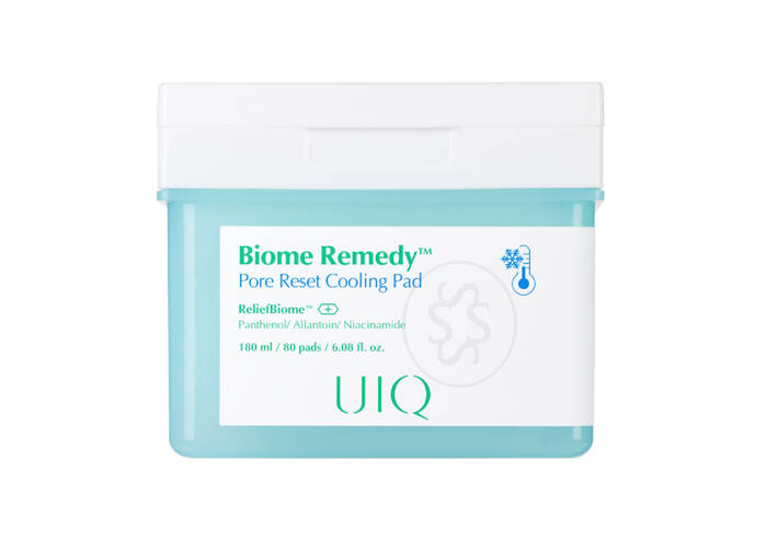 Охолоджувальні педи для зменшення пор UIQ Biome Remedy Pore Reset Cooling Pad 80 шт