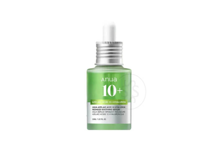 Сироватка з азелаїновою кислотою 10% ANUA Azelaic Acid 10 Hyaluron Redness Soothing Serum 30 мл