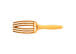 Щітка масажна OLIVIA GARDEN Finger Brush Combo Juicy Orange - Фото 2