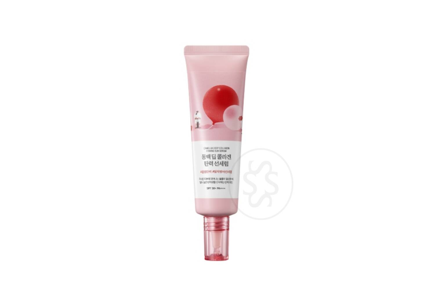 Купити Сонцезахисна сироватка з колагеном ROUND LAB Camellia Deep